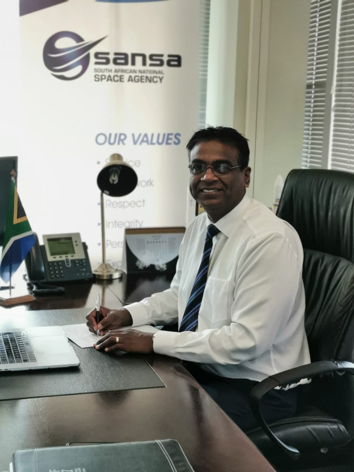 Dr Munsami, CEO SANSA