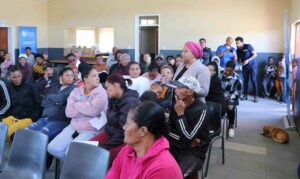 SANSA Engage with the Matjiesfontein local community about the progress of the deep space ground station project.