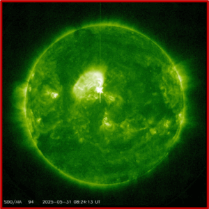 M8.1 solar flare