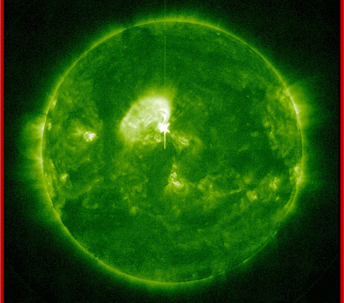 M8.1 solar flare
