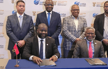 The South African National Space Agency (SANSA) and Angolan Space Program Management Office (GGPEN) signed a Memorandum of Understanding (MoU) today in Tshwane, South Africa to establish joint projects aimed at enhancing the space capability and competence between the countries.