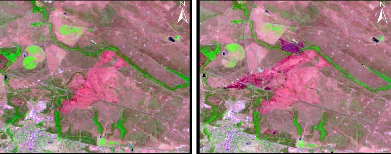 SANSA Uses Earth Observation Satellite Imagery to Observe Fires