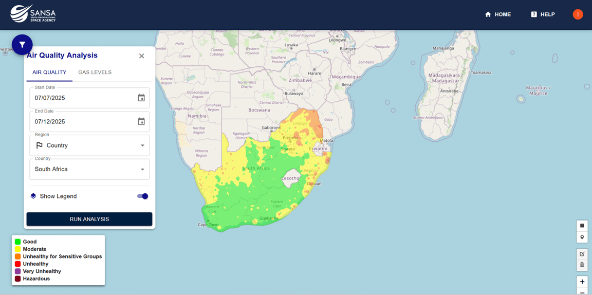 BUILDING RESILIENT COMMUNITIES THROUGH EARTH OBSERVATION: SANSA MAPPING OF AIR POLLUTION PRIORITY AREAS